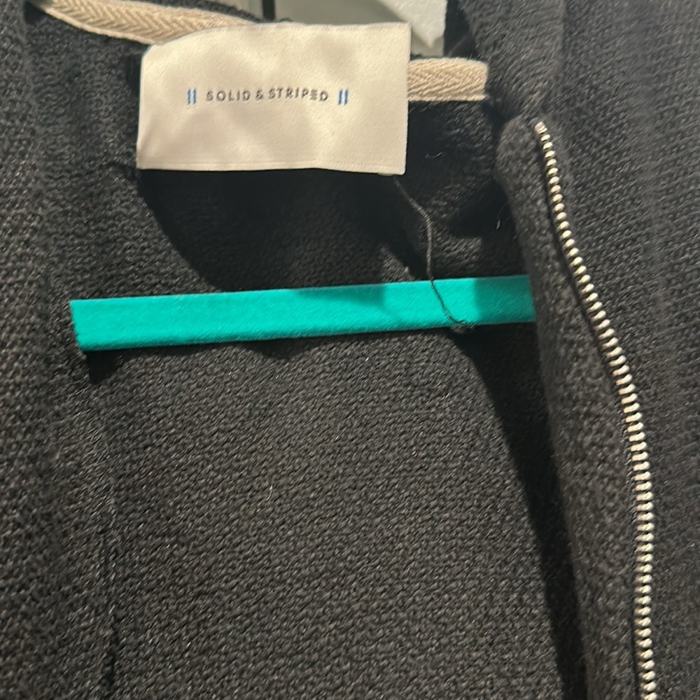 Solid & Striped Soft Zip Jacket M - image 3